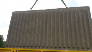 Barrera acústica de hormigón