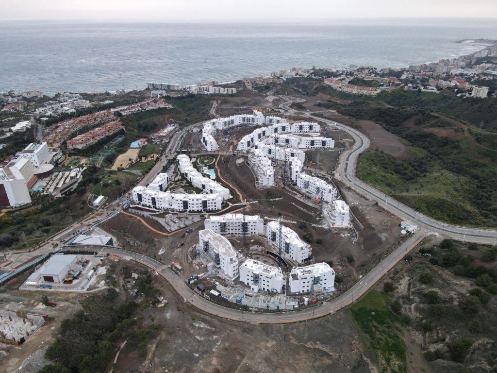 Muros de gaviones en Higuerón West 217 Fuengirola, Málaga