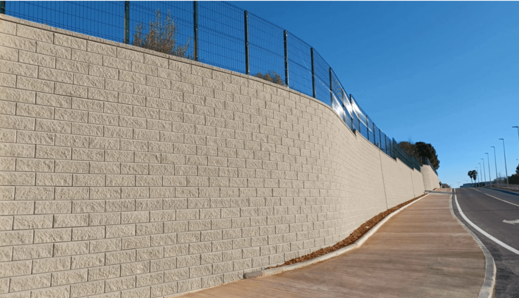 Muro de bloques Allan Block
