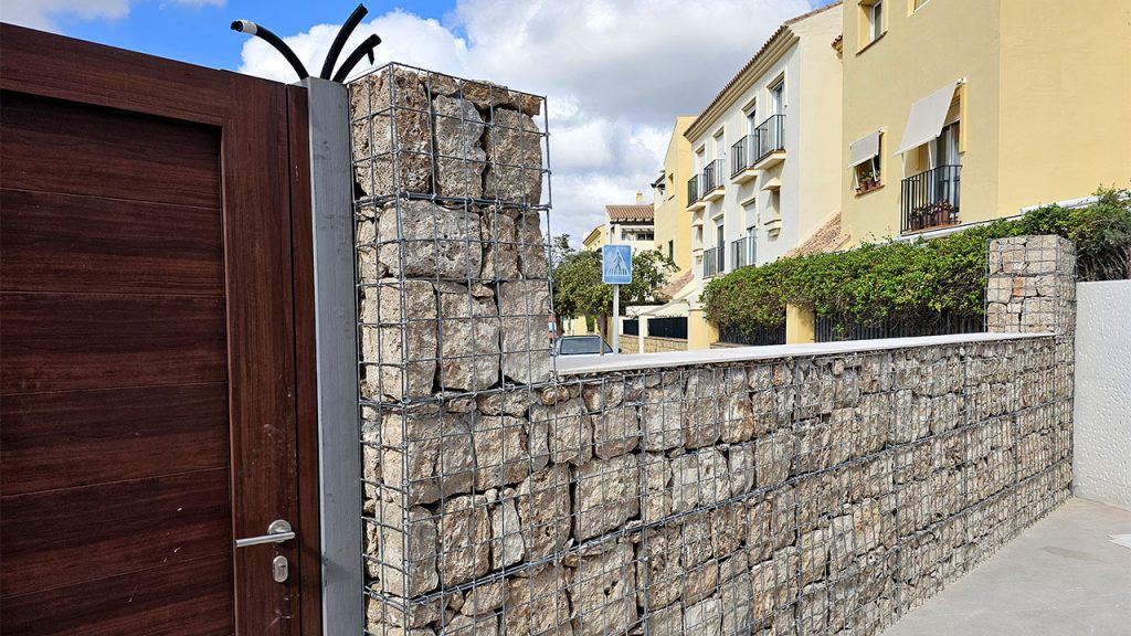 Muro de gavión